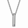 Simple Style Customization Laser Engraving 304 Stainless Steel Plating Unisex Pendant Necklace Men Pendant Necklaces