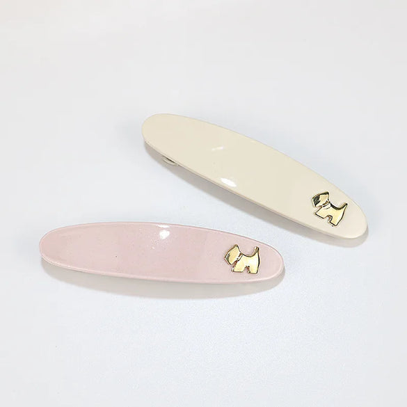 Simple Style Dog Acetic Acid Sheets Hair Clip