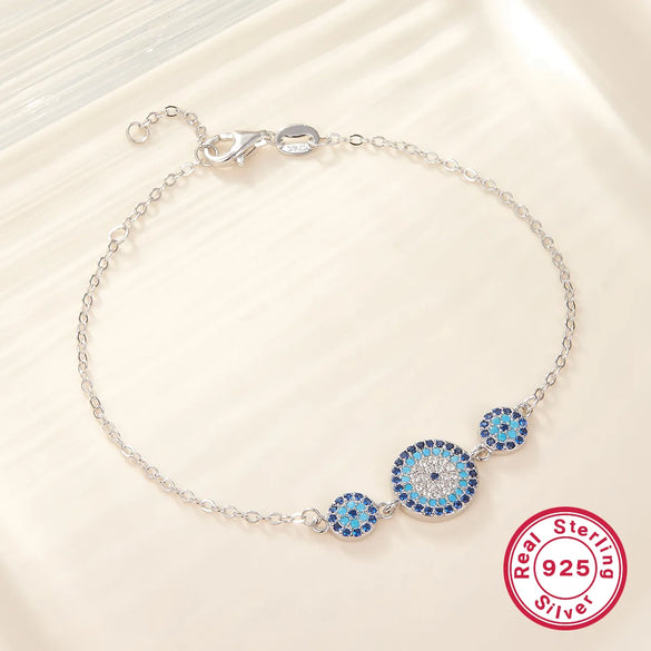 Simple Style Flower Sterling Silver Plating Inlay Zircon 18k Gold Plated White Gold Plated Bracelets