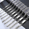 Simple Style Geometric 304 Stainless Steel Plating Unisex Bracelets Men Chain Bracelets