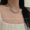 Simple Style Geometric Artificial Pearl Copper Beaded Plating Women's Necklace