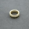 Simple Style Geometric Copper Plating Inlay Zircon White Gold Plated Gold Plated Rings