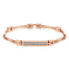 Simple Style Geometric Copper Rhinestones Bracelets
