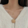 Simple Style Geometric Rhinestones Alloy Titanium Steel Wholesale Pendant Necklace