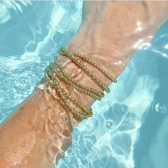 Simple Style Geometric 304 Stainless Steel Bracelets In Bulk