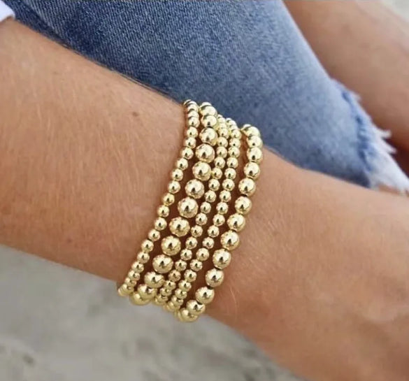 Simple Style Geometric 304 Stainless Steel Bracelets In Bulk