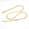 Simple Style Geometric Stainless Steel Plating Layered Necklaces