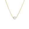 Simple Style Geometric Stainless Steel Plating Artificial Pearls Necklace