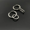 Simple Style Geometric Stainless Steel Plating Earrings 1 Piece
