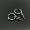 Simple Style Geometric Stainless Steel Plating Earrings 1 Piece
