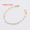 Simple Style Geometric Stainless Steel Plating Jewelry Accessories