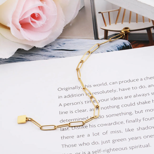 Simple Style Geometric Stainless Steel Plating Jewelry Accessories