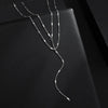 Simple Style Geometric Stainless Steel Plating Layered Necklaces