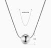 Simple Style Geometric Stainless Steel Plating Necklace