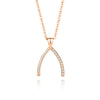 Simple Style Geometric Sterling Silver Polishing Plating Inlay Zircon Pendant Necklace