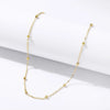 Simple Style Geometric Titanium Steel Plating Necklace
