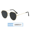 Simple Style Gradient Color Solid Color Pc Oval Frame Full Frame Women'S Sunglasses