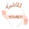 Simple Style Headband And Shoulder Strap Set For Women