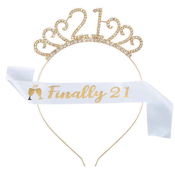 Simple Style Headband And Shoulder Strap Set For Women