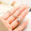Simple Style Heart Shape Alloy Plating Women'S Bracelets