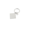 Simple Style Customization Laser Engraving Heart Shape Rhombus Stainless Steel Polishing Plating 18K Gold Plated Keychain