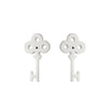Simple Style Heart Shape Stainless Steel Plating Ear Studs 1 Pair