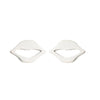 Simple Style Heart Shape Stainless Steel Plating Ear Studs 1 Pair