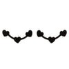 Simple Style Heart Shape Stainless Steel Plating Ear Studs 1 Pair
