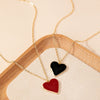Simple Style Heart Shape Zinc Alloy Unisex Pendant Necklace