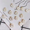 1 Piece 15 * 12 Mm Alloy Letter Polished Pendant