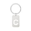 Simple Style Letter Stainless Steel Unisex Bag Pendant Keychain