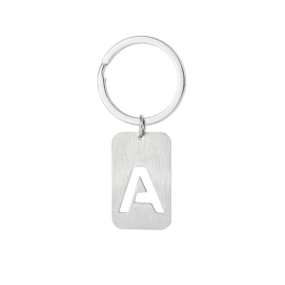 Simple Style Letter Stainless Steel Unisex Bag Pendant Keychain