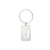 Simple Style Letter Stainless Steel Unisex Bag Pendant Keychain