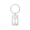 Simple Style Letter Stainless Steel Unisex Bag Pendant Keychain