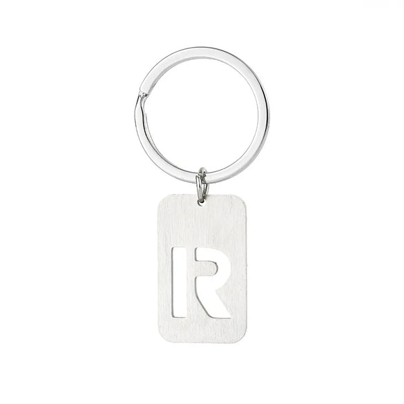 Simple Style Letter Stainless Steel Unisex Bag Pendant Keychain