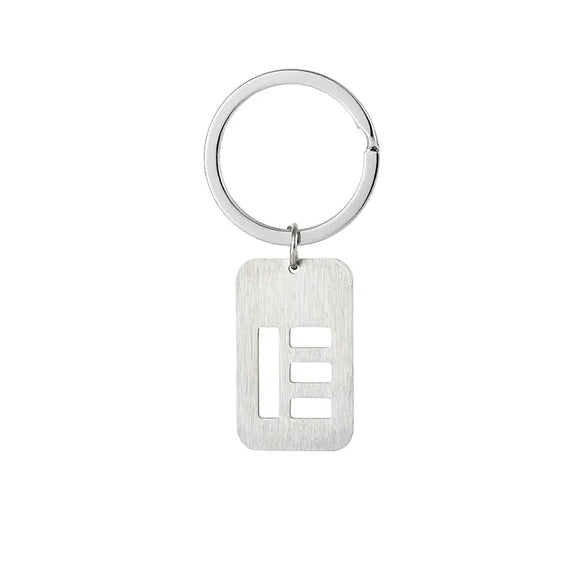 Simple Style Letter Stainless Steel Unisex Bag Pendant Keychain