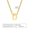304 Stainless Steel Simple Style Plating Letter Pendant Necklace