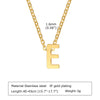 304 Stainless Steel Simple Style Plating Letter Pendant Necklace