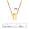 304 Stainless Steel Simple Style Plating Letter Pendant Necklace