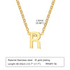 304 Stainless Steel Simple Style Plating Letter Pendant Necklace