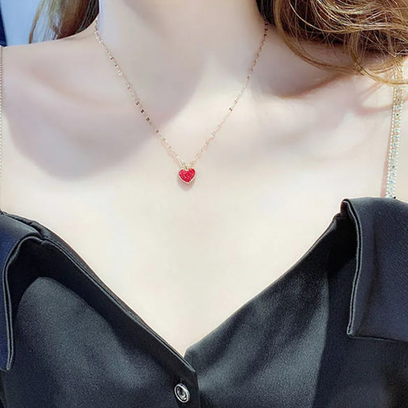 Simple Style Letter Titanium Steel Plating Gold Plated Pendant Necklace