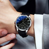 Simple Style Number Buckle Quartz Men'S Watches