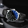 Simple Style Number Buckle Quartz Men'S Watches