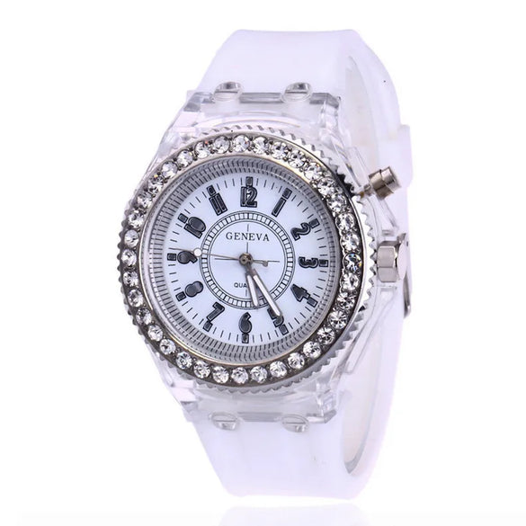 Simple Style Round Buckle Quartz Men'S Watches