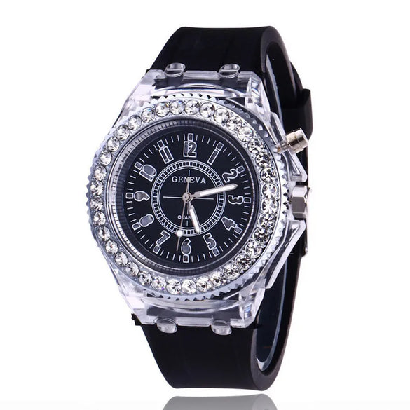 Simple Style Round Buckle Quartz Men'S Watches