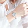 Simple Style Round Buckle Quartz Women'S Watches