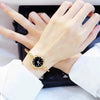 Simple Style Round Buckle Quartz Women'S Watches