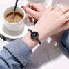 Simple Style Round Buckle Quartz Women'S Watches