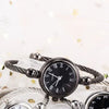 Simple Style Round Buckle Quartz Women'S Watches