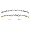 Simple Style Round Rhinestone Inlay Hair Band